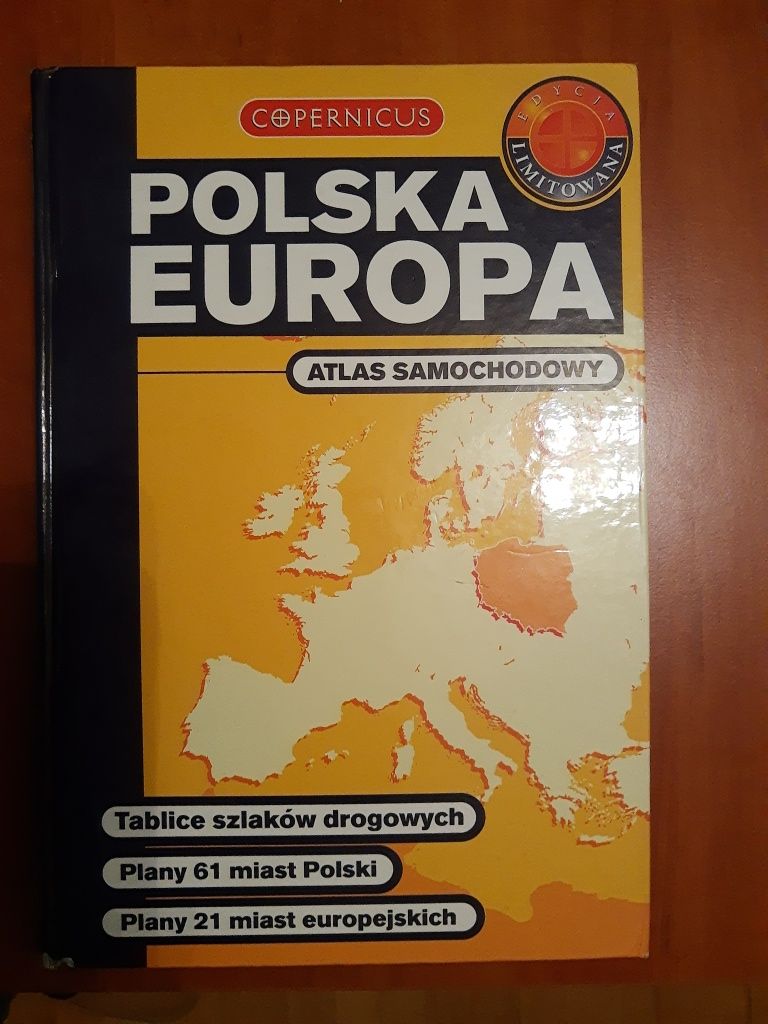 Polska Europa. Atlas samochodowy