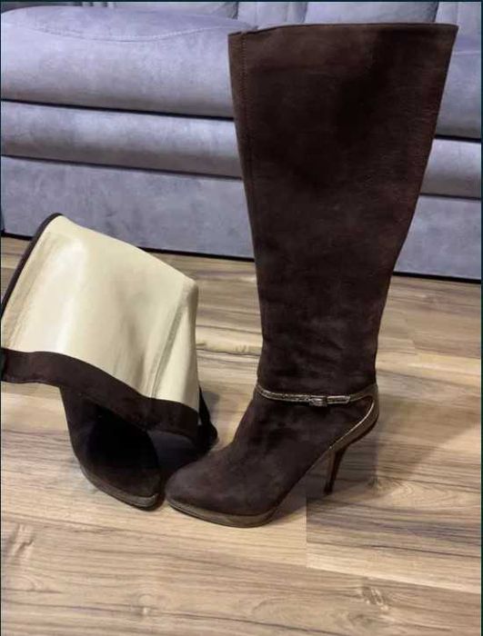 Замшевые сапожки Jimmy Choo р.36 London