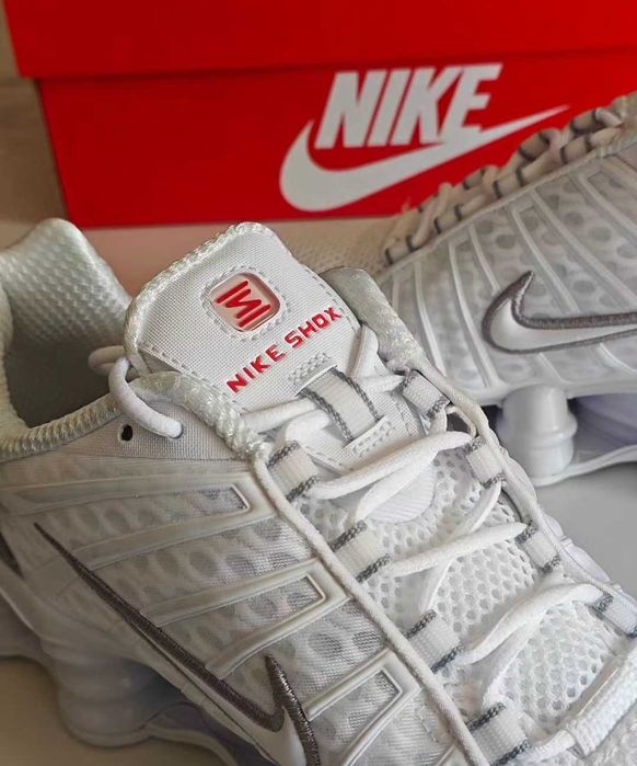 Buty meskie Mokasyny Nike_Shox_TL_White R.41