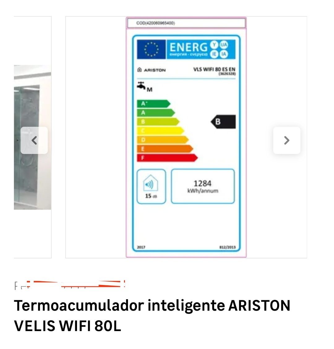 Termo acumulador Inteligente Valis wifi 80