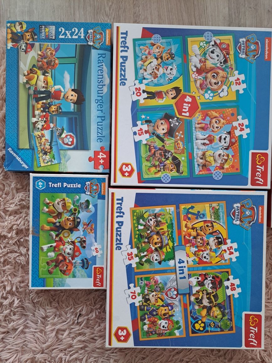 Puzzle psi patrol I inne