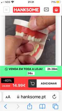 Reparador de dentes ! Novidade anunciada na Net