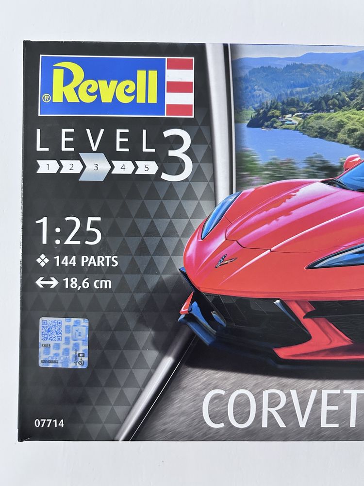 Samochód Corvette C8 Coupe model Revell 07714