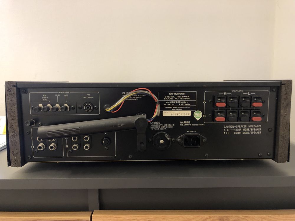 PIONEER SX-590 + CS-980