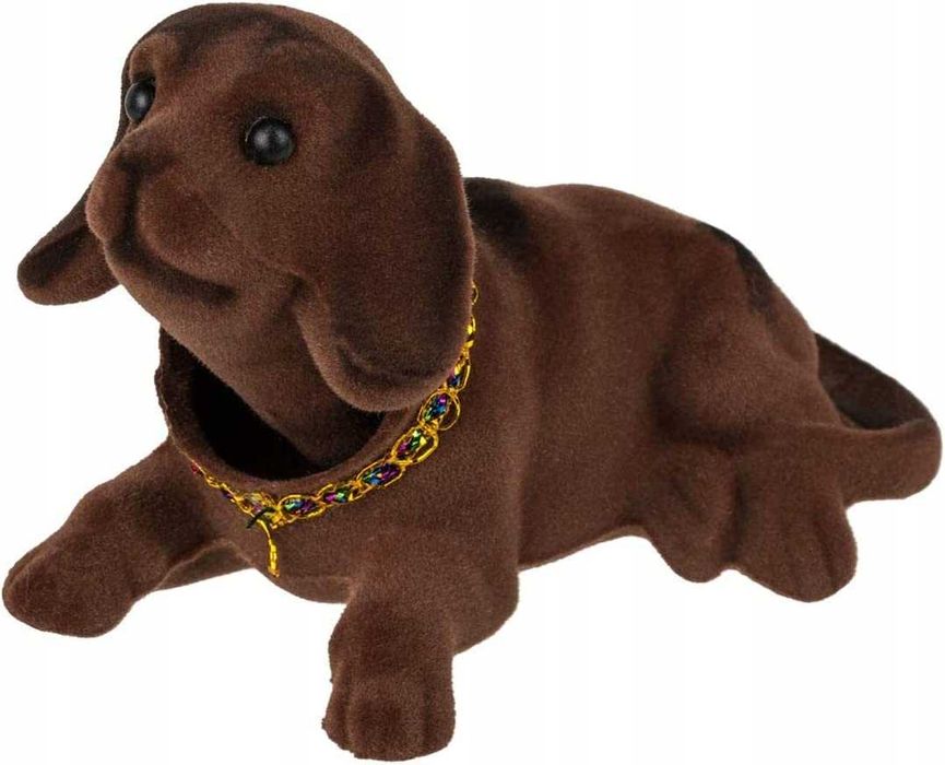 piesek z kiwającą głową