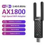 COMFAST WiFi 6 USB Adapter 2.4G&5.8G AX1800 USB3.0