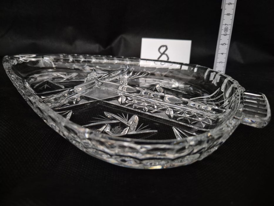 Kryształowa patera PRL