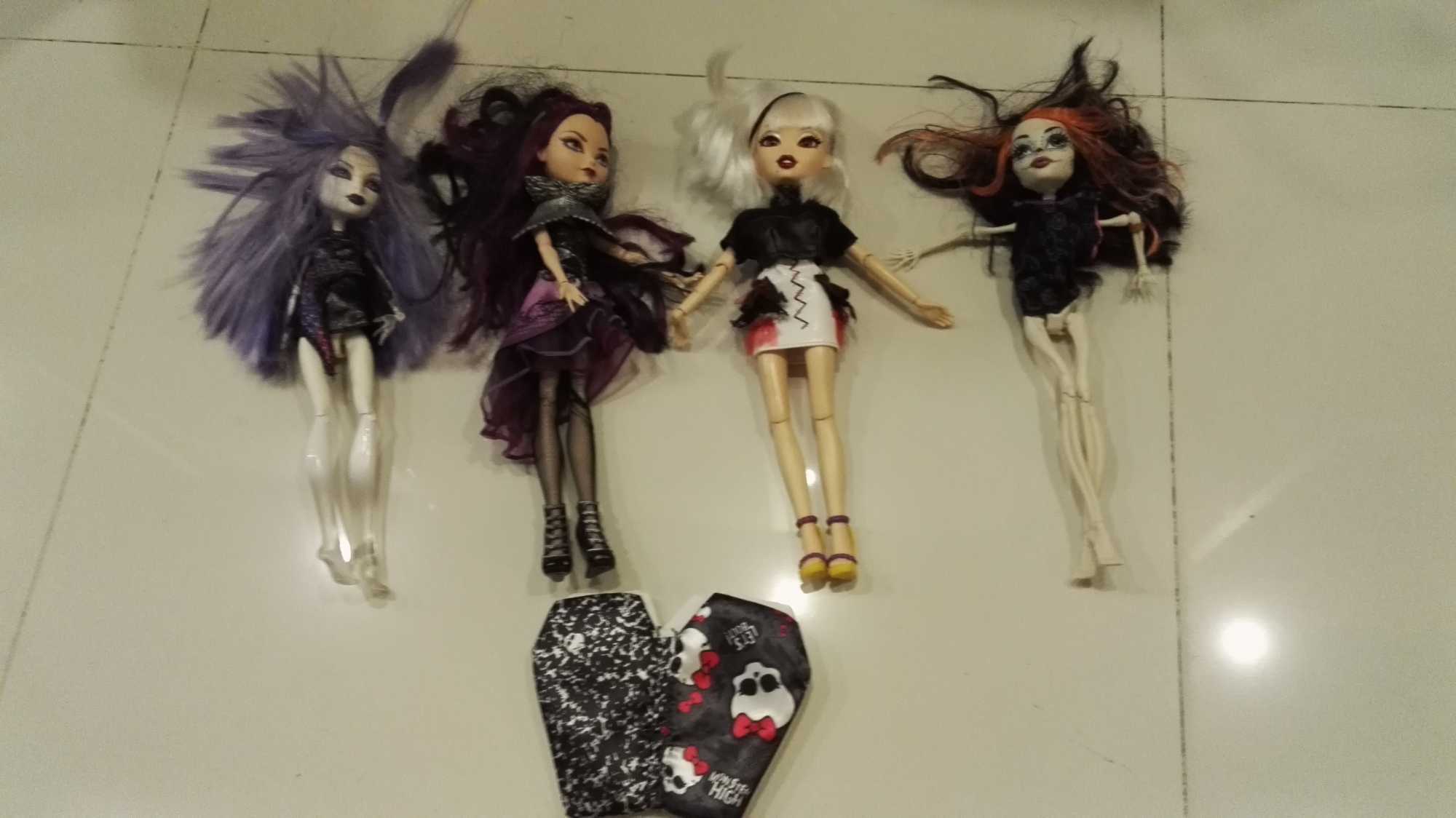 Lalki Monster High Ever After , Bratzillaz  ,4sztuki   < no 4