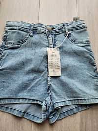 NOWE Spodenki jeansowe Szorty firmy CROPP r.36 (S)