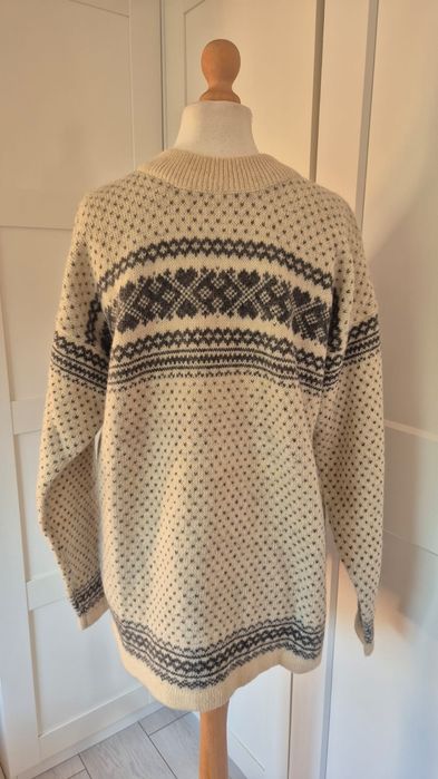 Sweter męski wełniany Felicity By Cubus Exlusive rozmia M/L 100% wełna