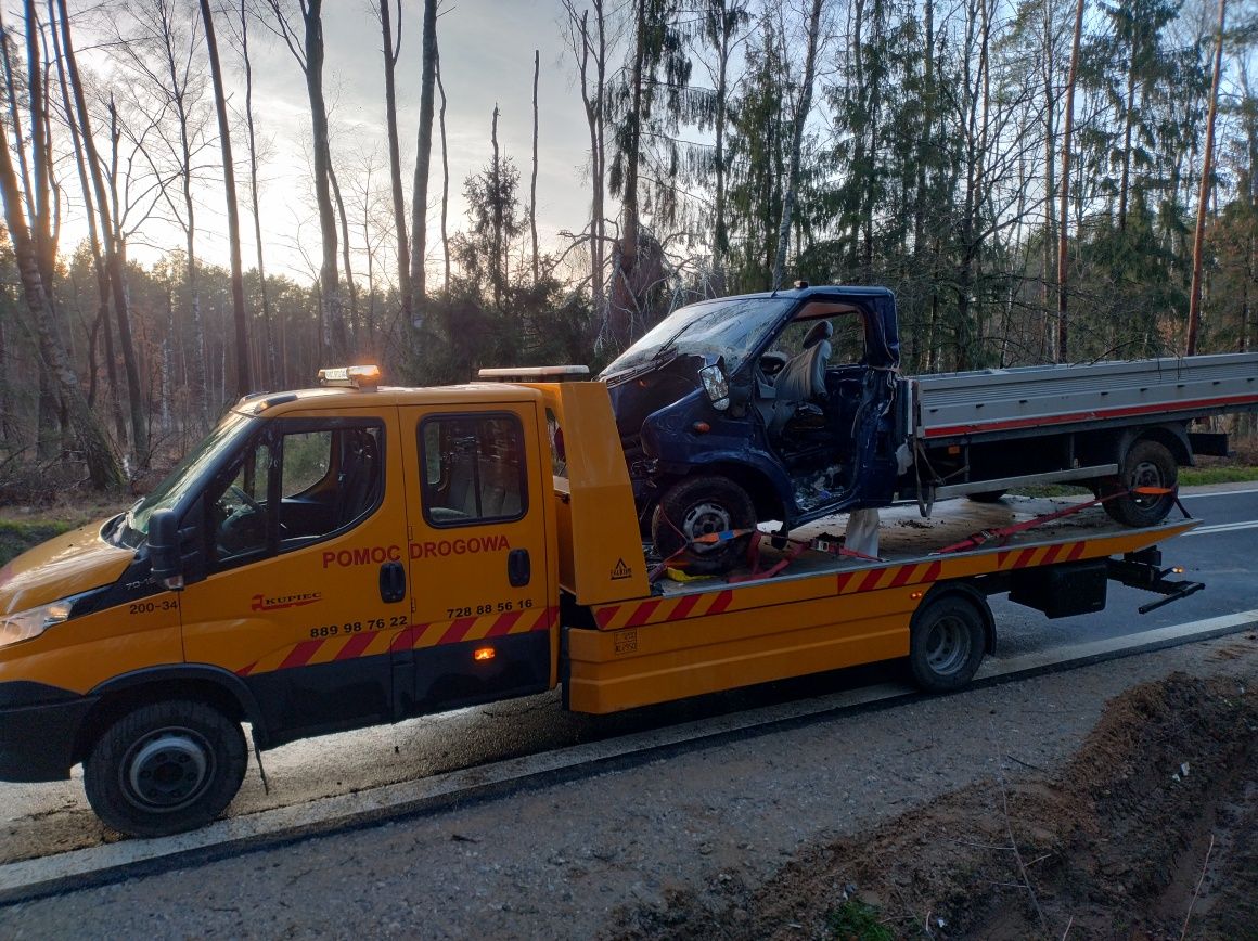 Pomoc Drogowa 24h transport maszyn Serwis Mobiny Wulkanizacja Ostrów M