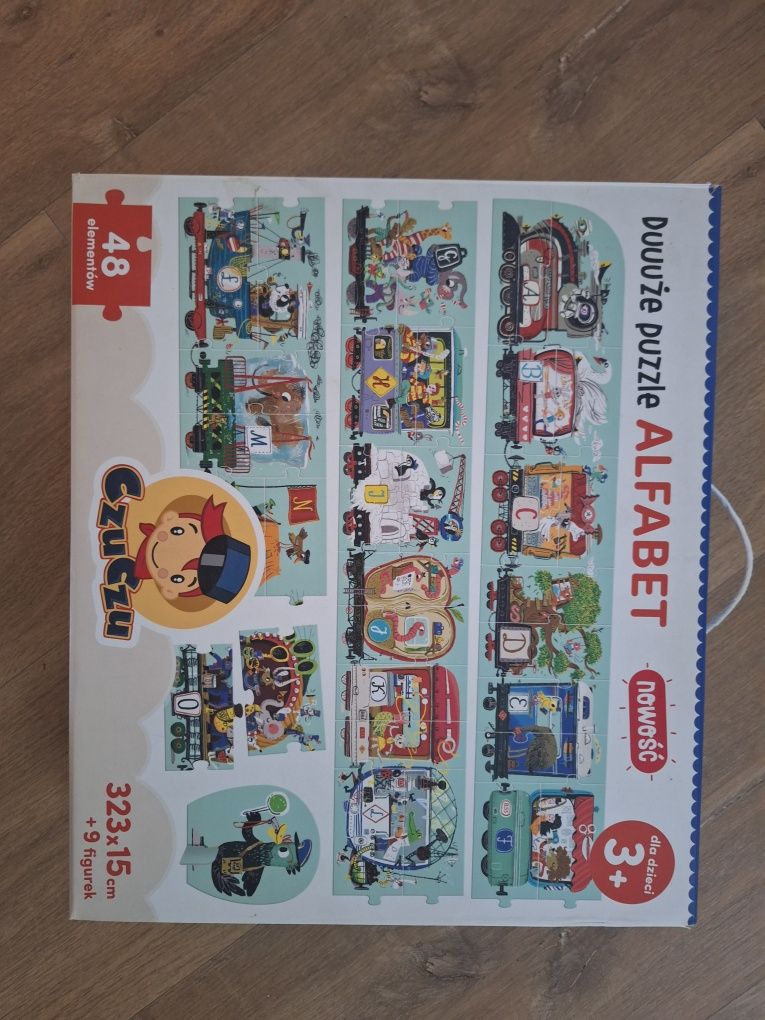 Alfabet CzuCzu - Duuuże puzzle