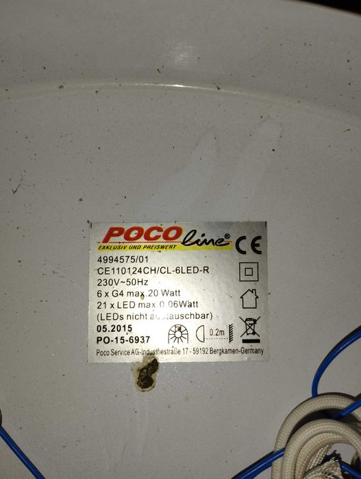 Lampa sufitowa POCO Line