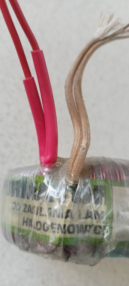 Transformator toroidalny +dzwonkowy