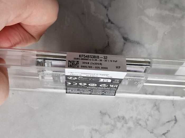 Kingston Fury 2 x Ddr5 32GB 4800 Cl38 Sodimm