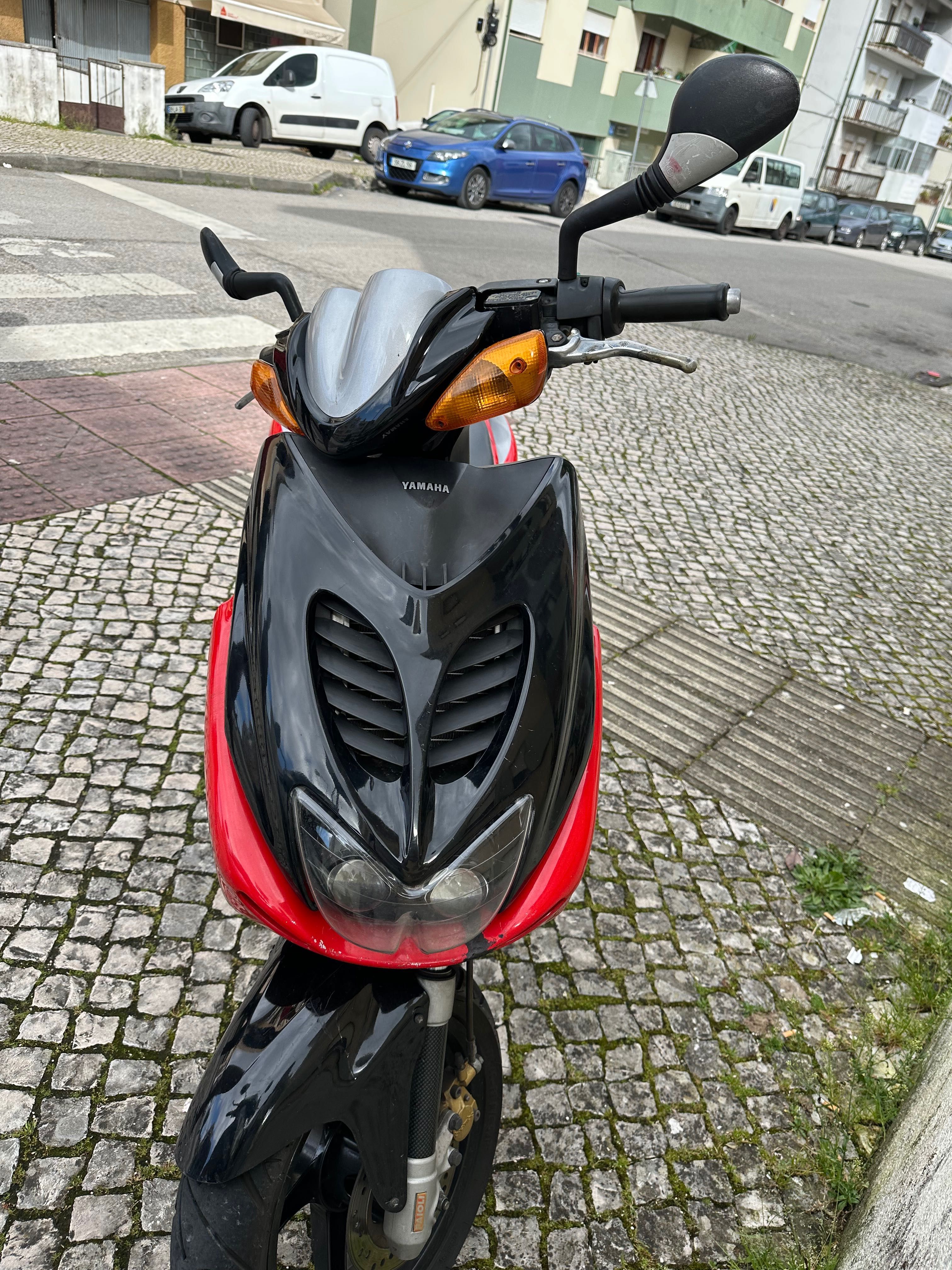Aerox com kit 70cc a andar bem