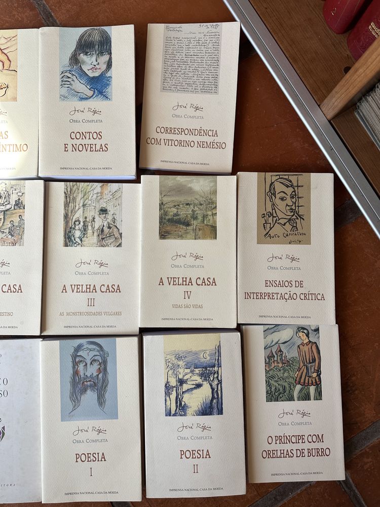 lote livros obras Completas de José régio