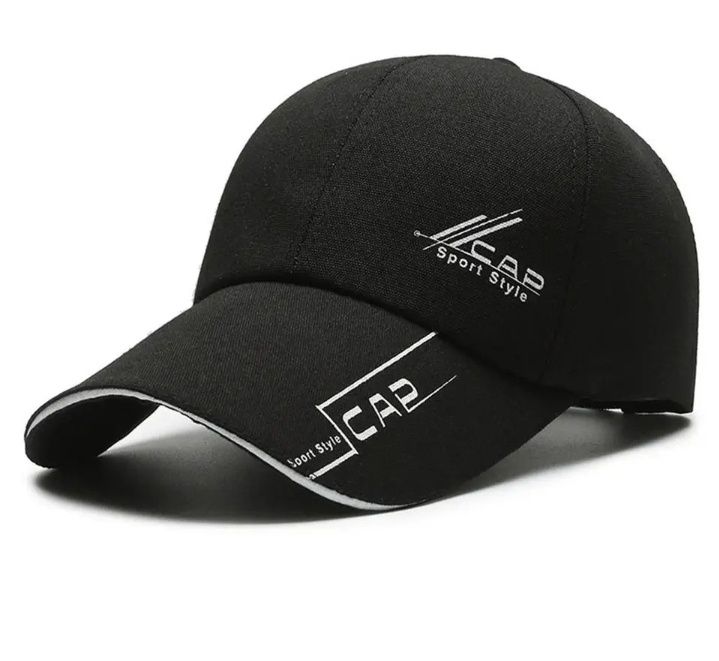 Бейсболка чорна,червона чоловіча.