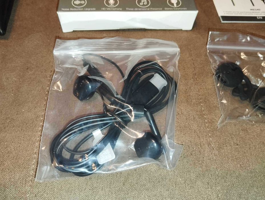 D002 Słuchawki BENEWY ME540 - Czarne