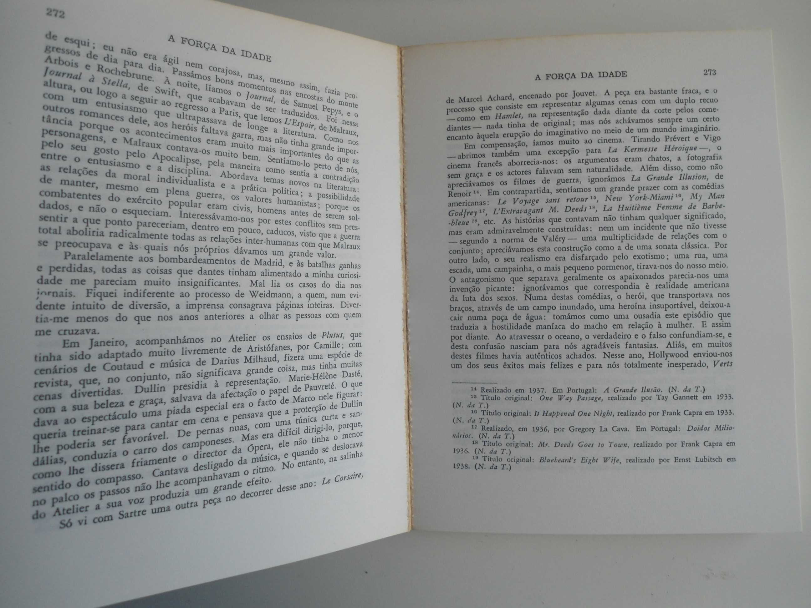 A Força da Idade por Simone de Beauvoir