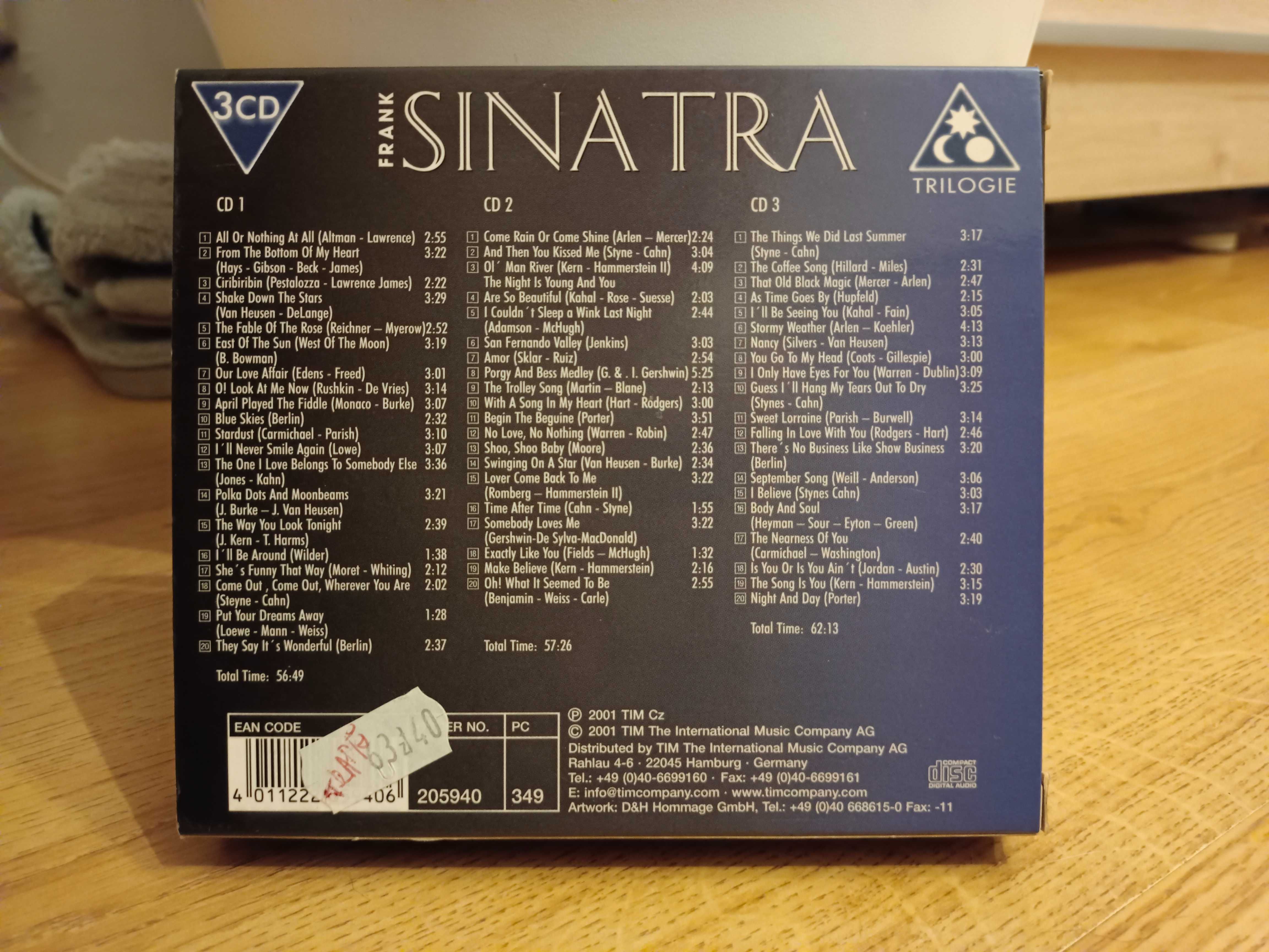 Frank Sinatra - Born in the USA, 3 CD, 60 utworów, best hits, rarytas