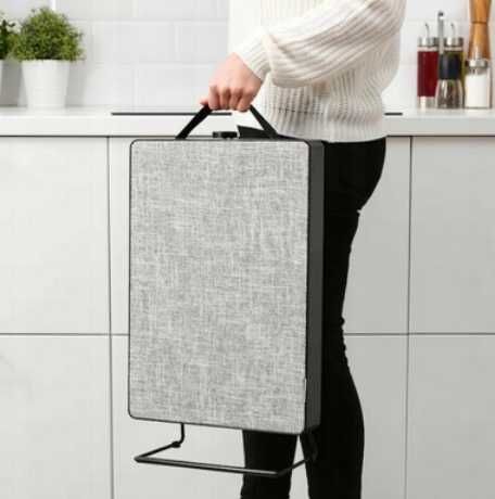 IKEA FORNUFTIG Oczyszczacz Powietrza Czarny 31x45 Nowy