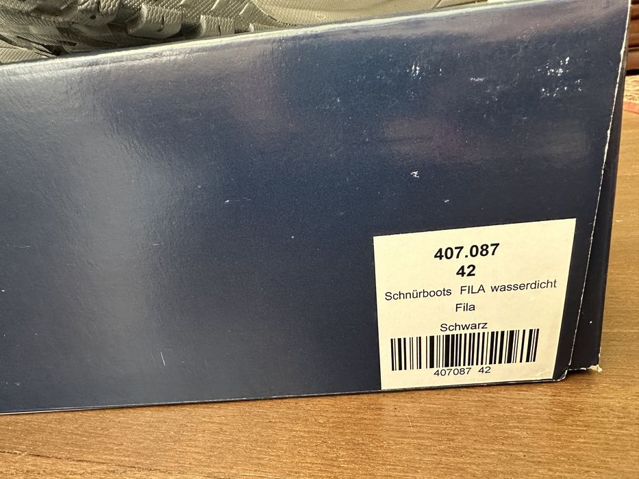 Зимові черевики Fila,дуже теплі, унісекс розмір ,42,44
