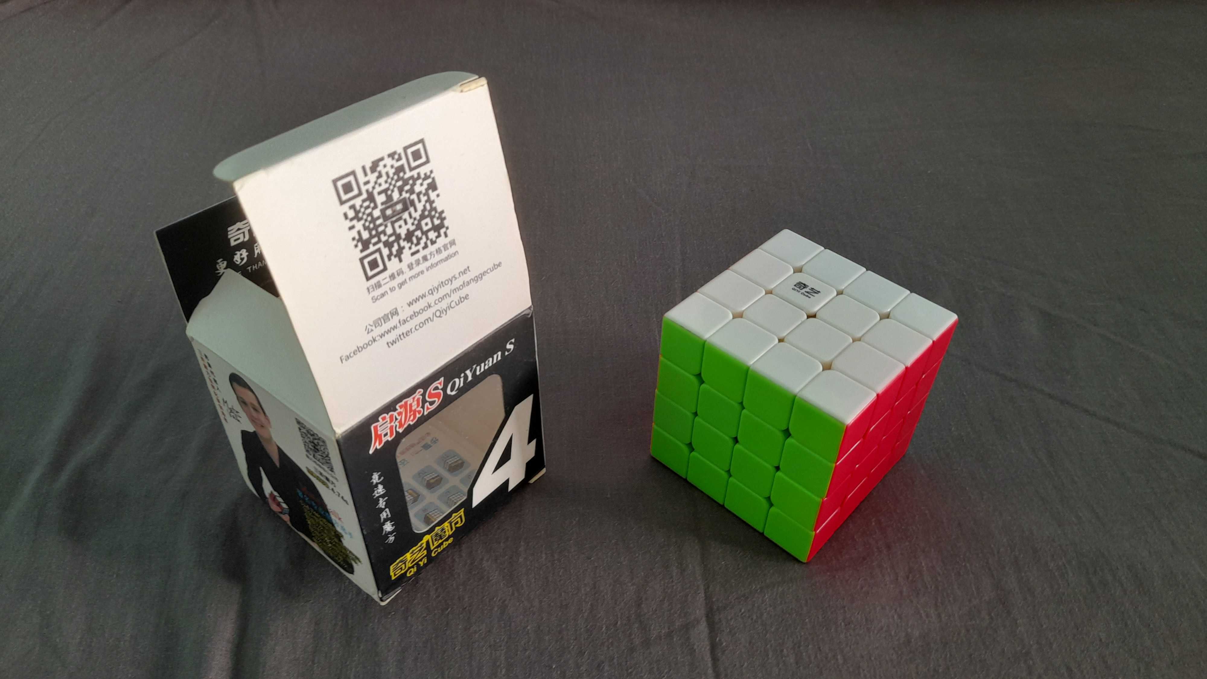 Cubo Mágico 4x4 QiYuan S Profissional Speedcubing QiYi