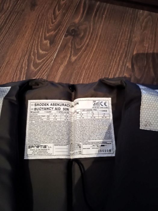 Kamizelka asekuracyjna, kapok rozmiar XL