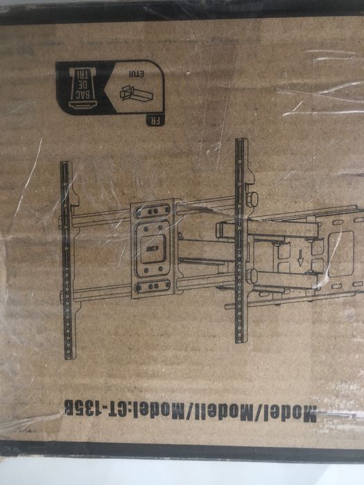 Настіний поворотний кронштейн  для телевізора Bontec ct-135b