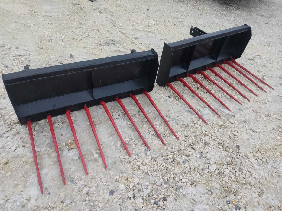 Widły do obornika kute zęby gnój kazde mocowanie manitou mx sms itp.