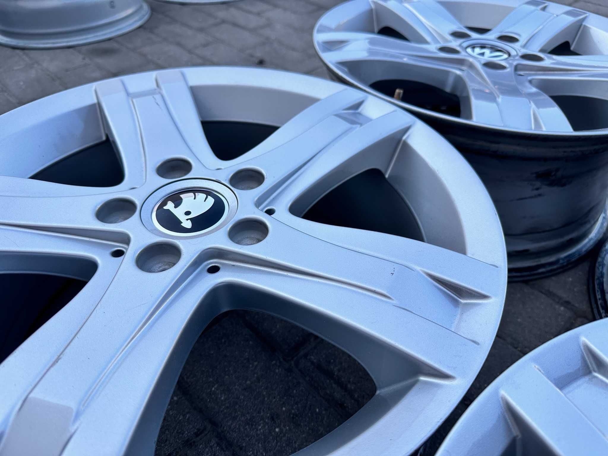 FELGI ALUFELGI 17 Audi Seat Skoda VW 5x112 7.5J ET47.5 57.1MM ORG #52