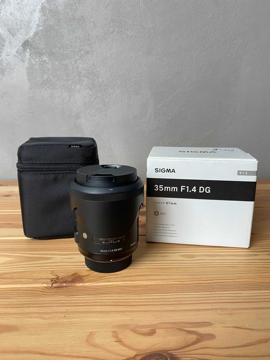 Obiektyw Sigma A 35 mm F1.4 DG HSM Art Nikon - STAN JAK NOWY