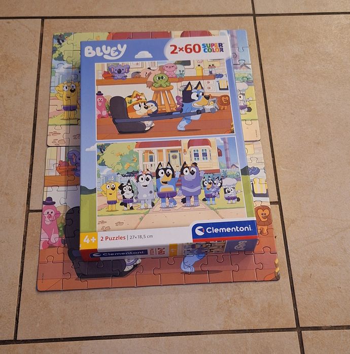 Puzzle Blue 2x 60 Clementoni