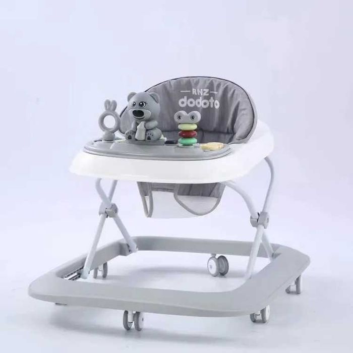 Chodzik dla dziecka MIŚ , miękkie oparcie, zabawki