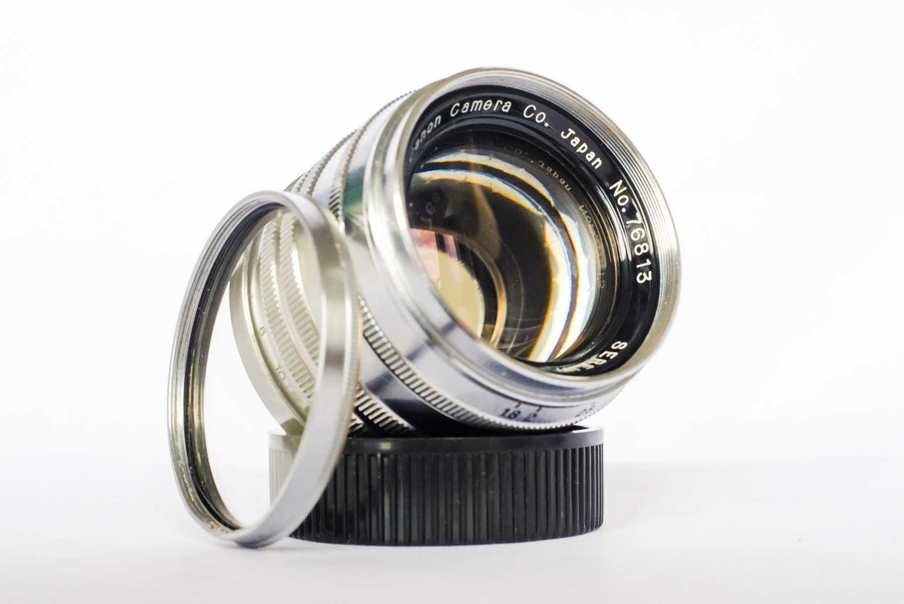 Canon Serenar 50mm f/1.8 #76813 LTM M39 – do Leica, po serwisie