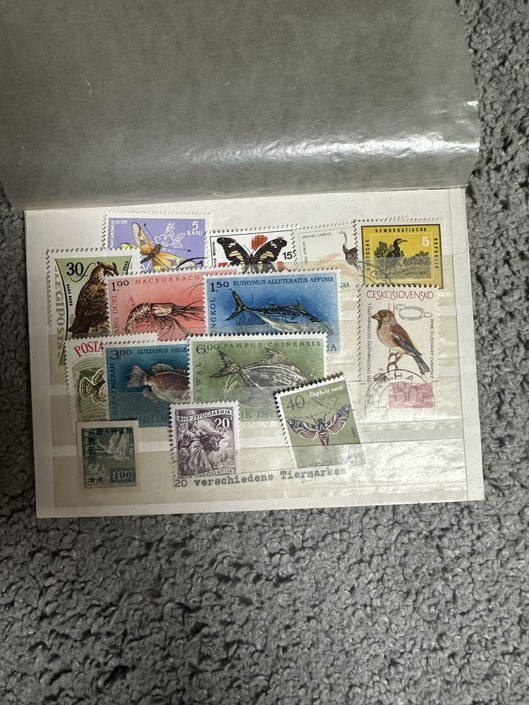 Kolekcja znaczków Niemcy , 3 rzesza , cały świat