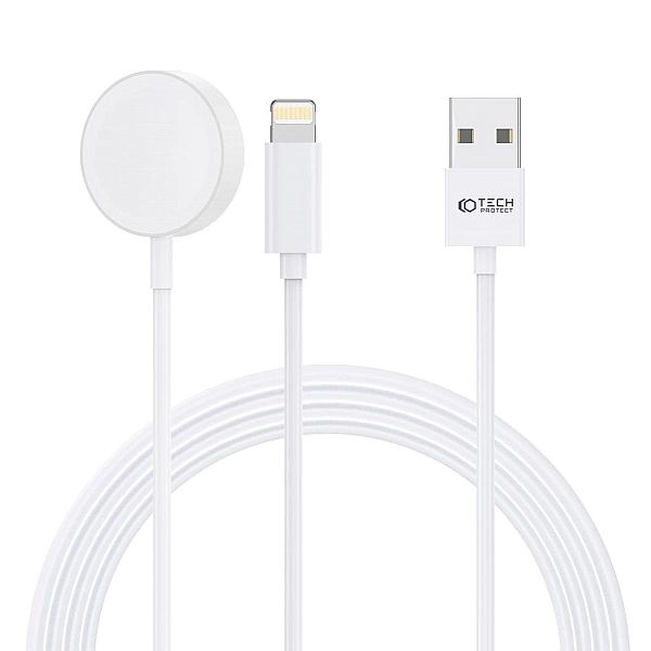 Tech-Protect Ultraboost 2In1 Magnetic Charging Cable & Lightning 150Cm