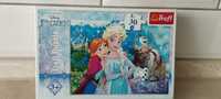 Puzzle 30 elementów Disney Frozen Królowa Lodu Trefl jak NOWE kompletn