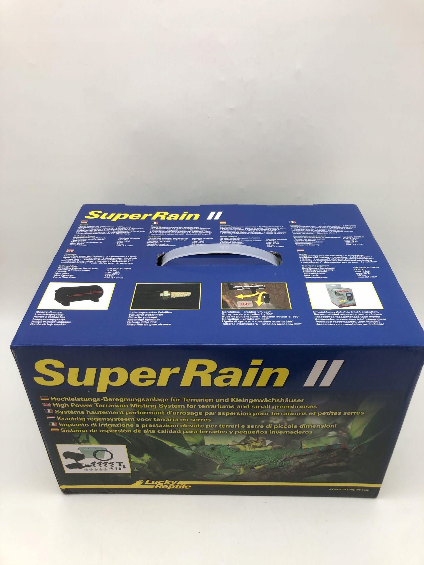 Lucky Reptile Super Rain II Beregnungsanlage, cicha i wydajna, zestaw