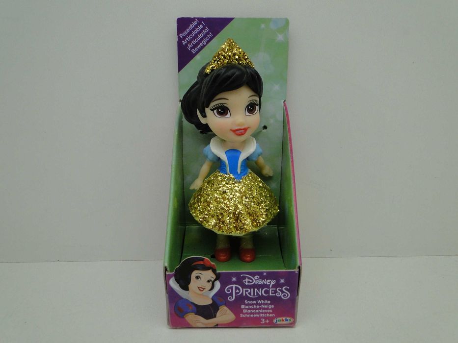 Mini Lalka Disney Princess, Królewna Śnieżka,7.5 cm,JakksPacific, Nowa