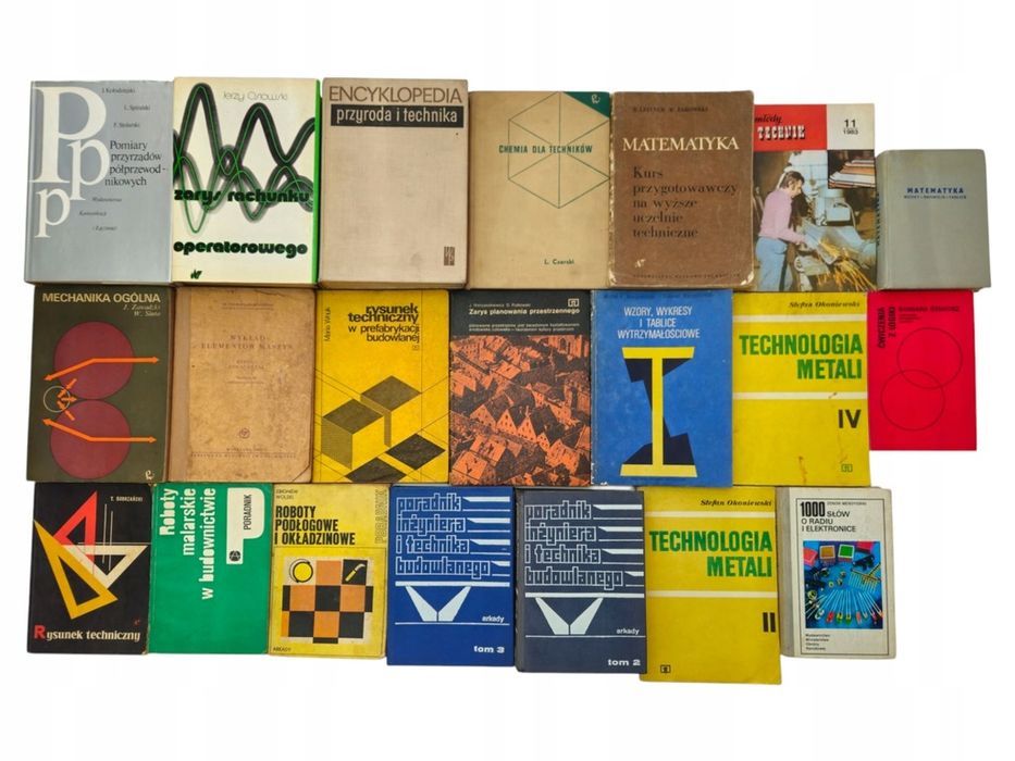 21x Technika Metale Budownictwo Matematyka Rysunek Mechanika