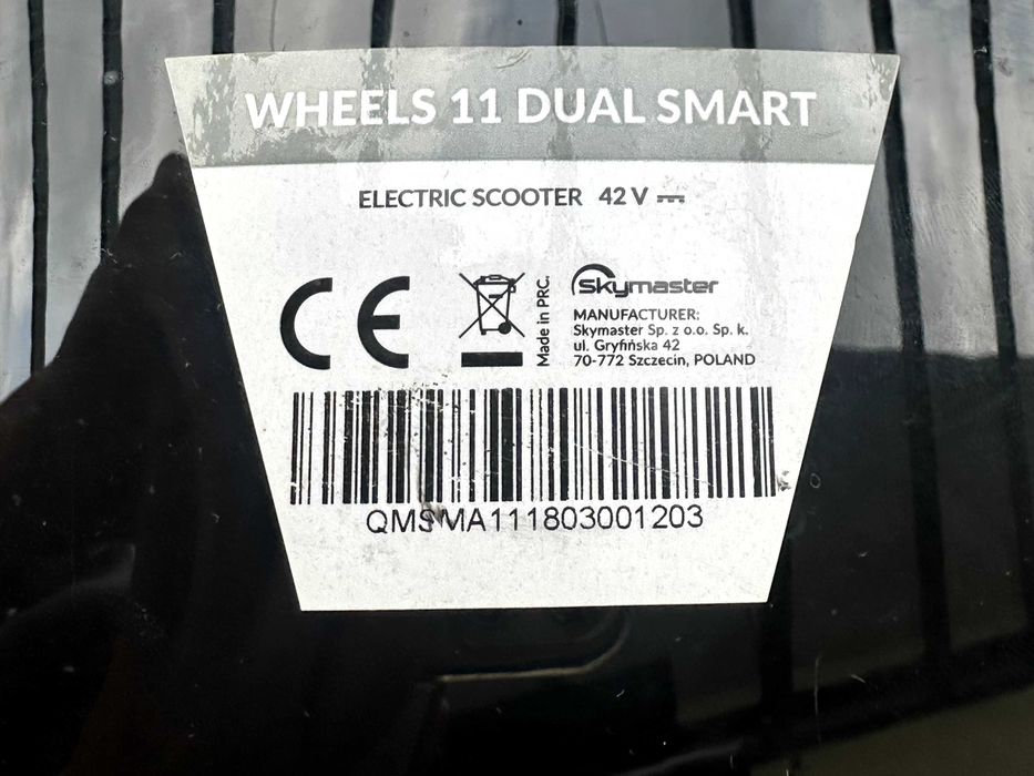 Deskorolka Elektryczna SKYMASTER 11 DUAL SMART