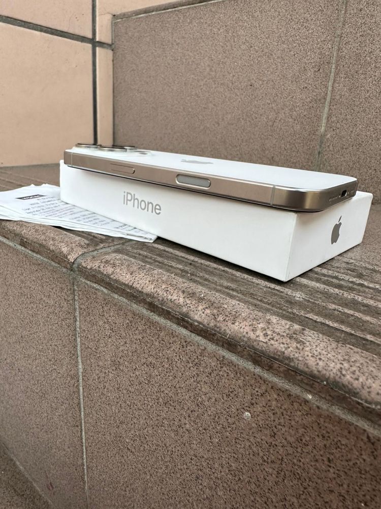 Iphone 16 Pro 128gb Titanium White novo c/fatura e garantia (Troca)