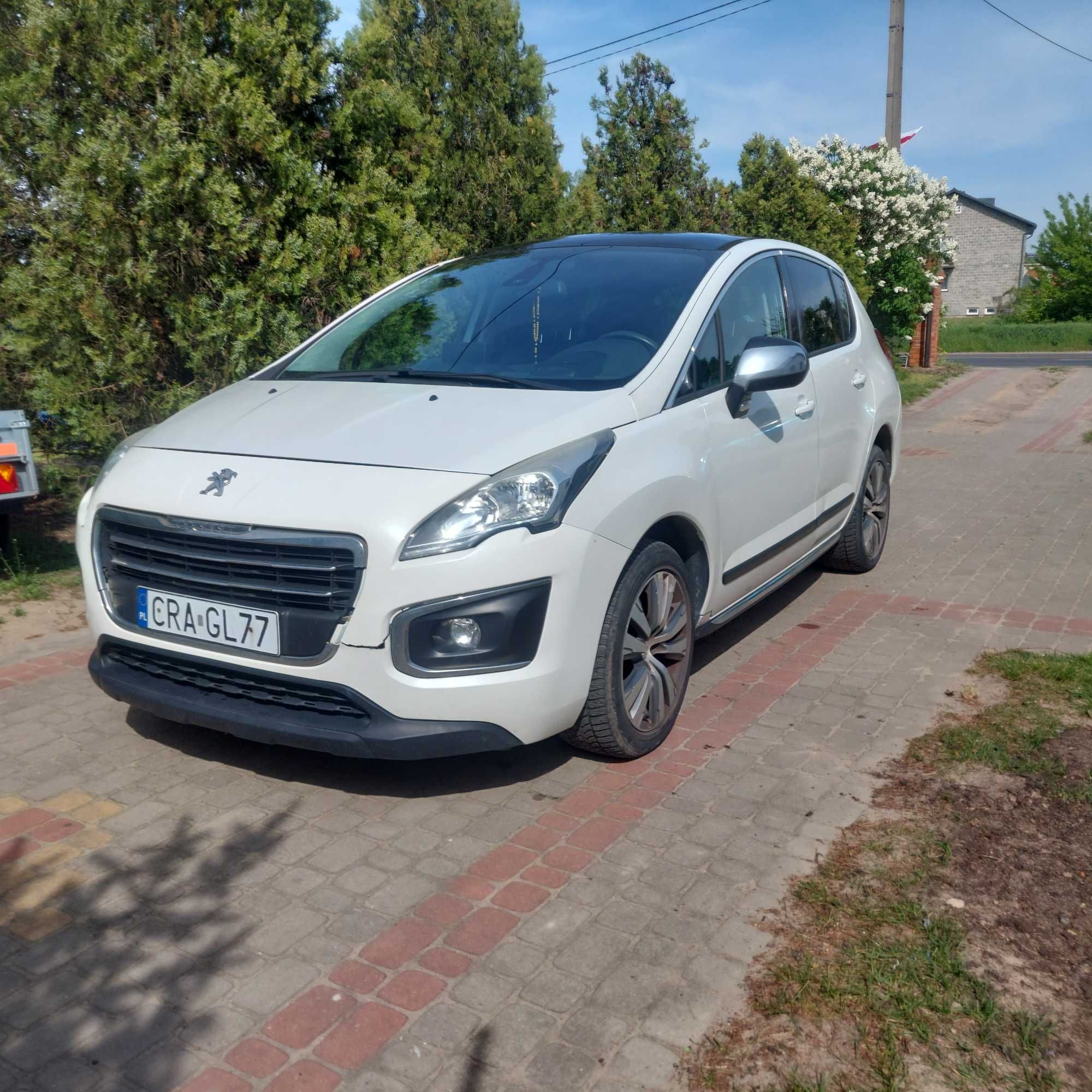 Peugeot 3008 bogate wyposażenie