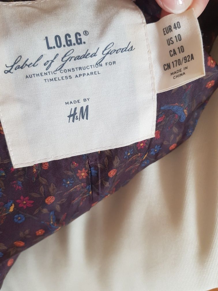 Marynarka żakiet H&M L