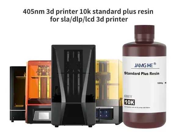 Фотополімерна смола JAMG HE Standard Plus Resin (Nebula Grey) 1кг сіра
