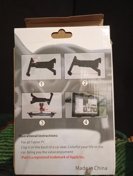 Statyw na tablet do samochodu