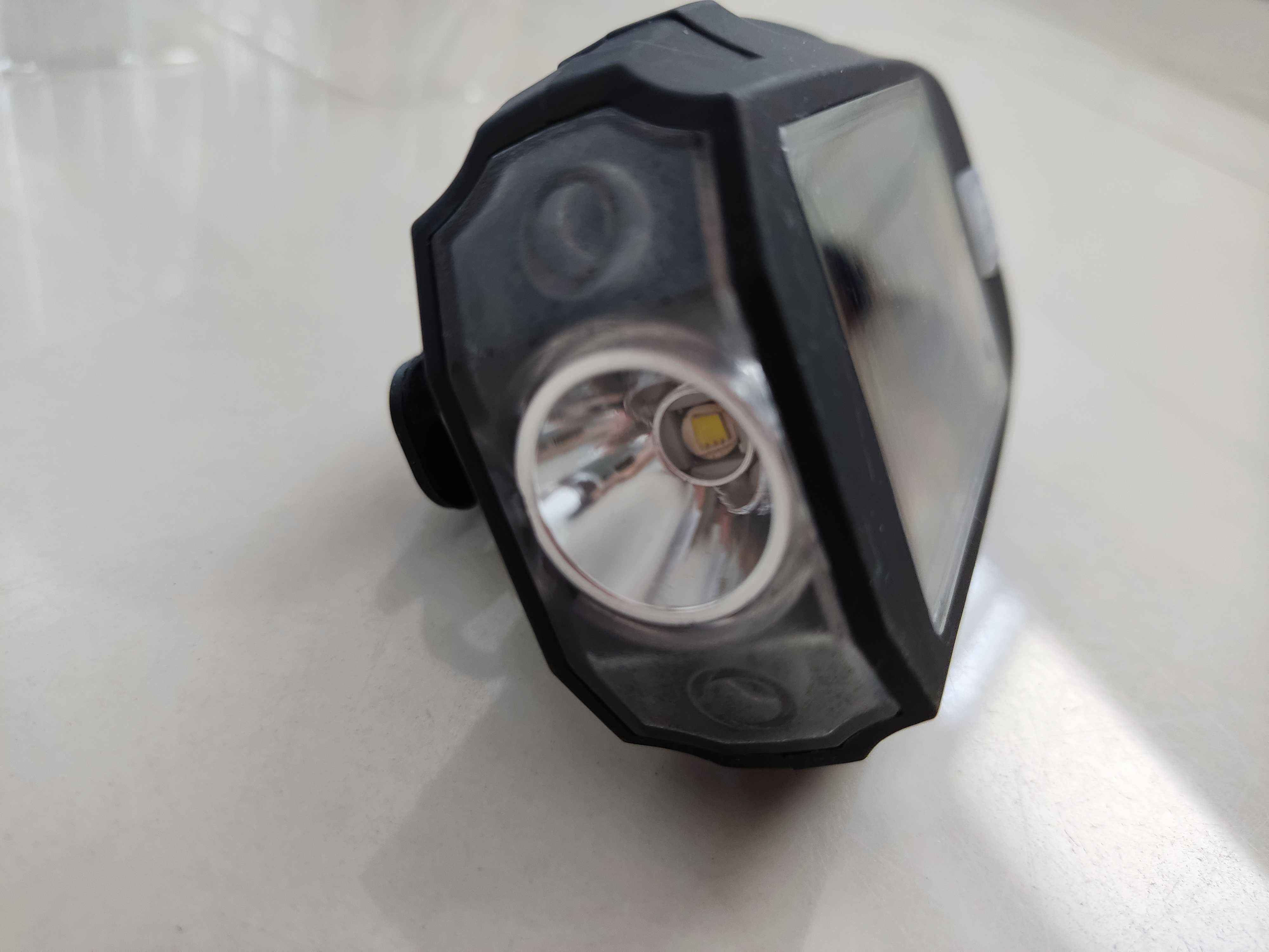 Lampa Lampka Rower Rowerowa Led  Usb Wodoodporna SOLAR
