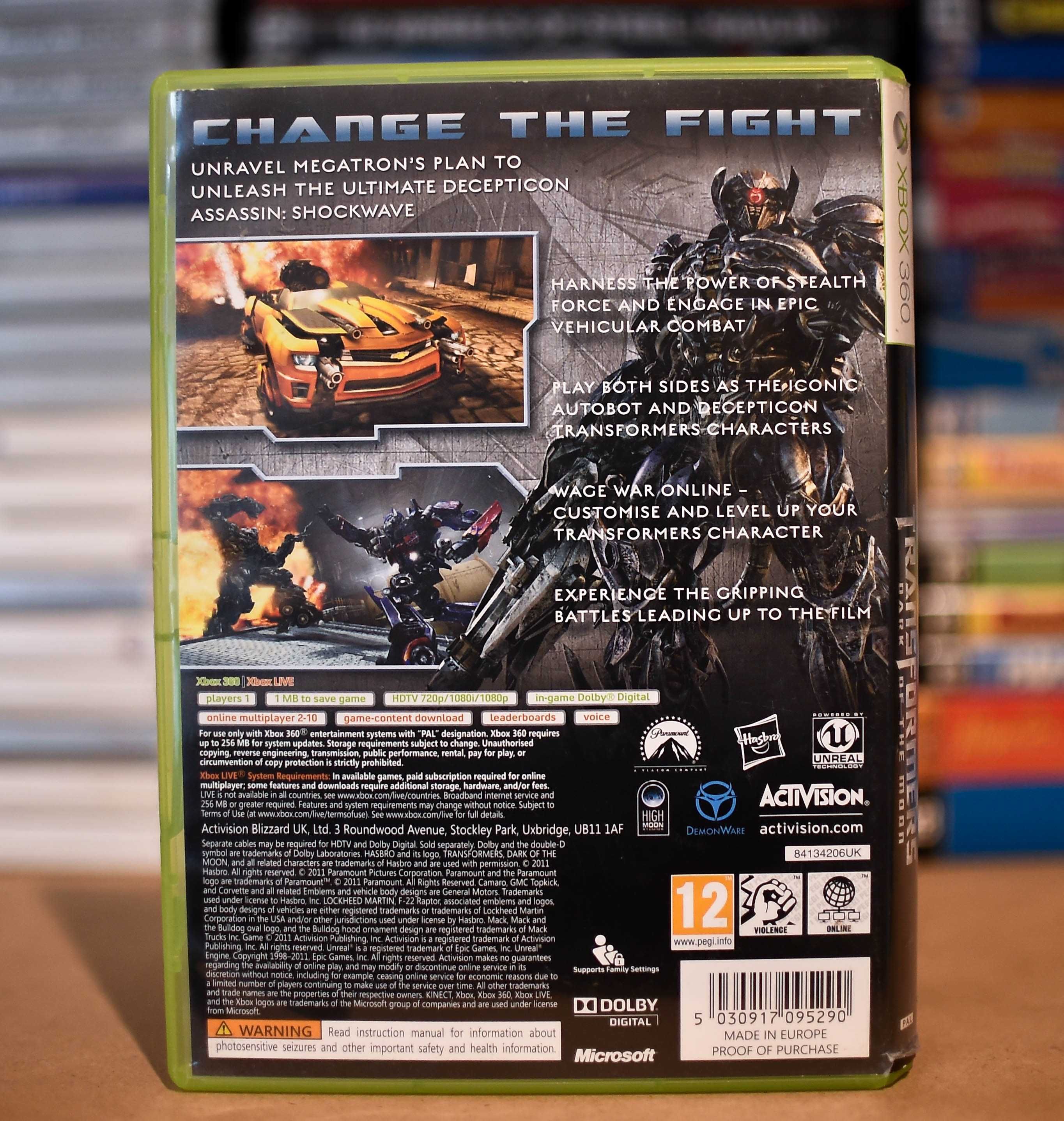 X360 # Transformers Dark Of The Moon